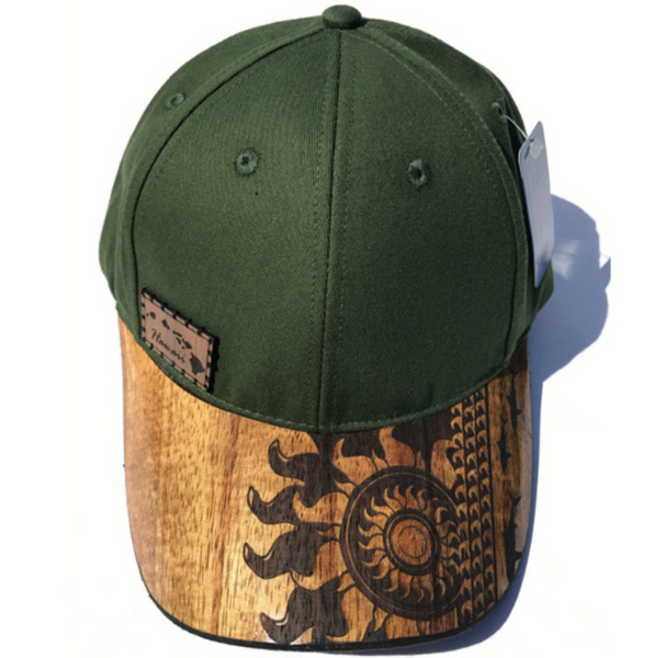 WEARABLE WOOD HATS & VISORS