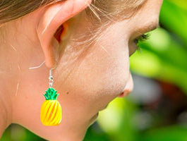 Koa Wood Earrings